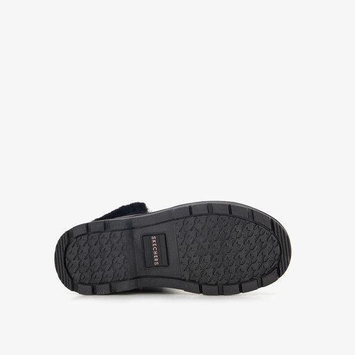 Street Glitz gevoerde dames veterboots zwart