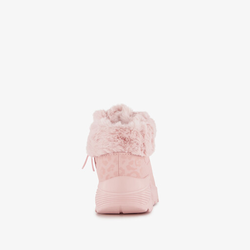 Uno Lite Cozy Leopard gevoerde sneakers roze