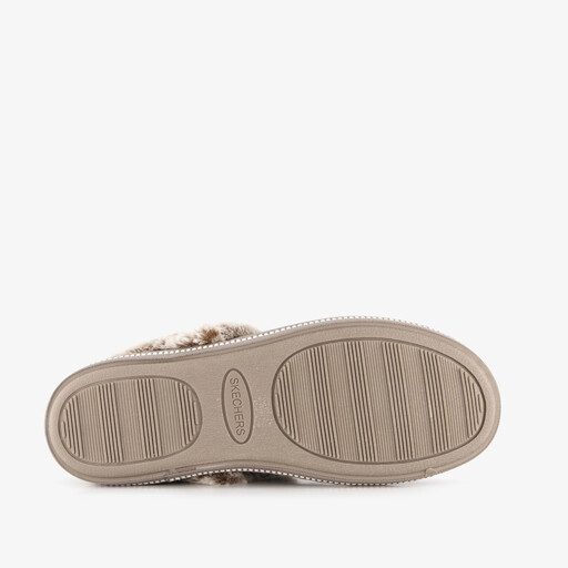 Cozy Campfire dames pantoffels taupe