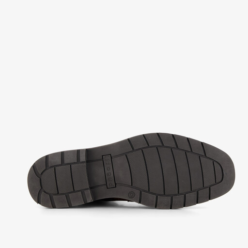 Leren heren veterboots bruin