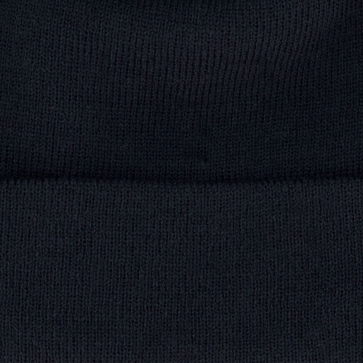 Gebreide heren muts donkerblauw