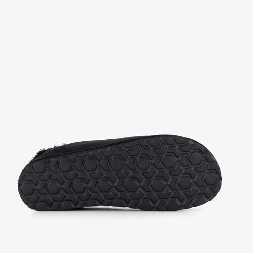 Heren vilten pantoffels zwart