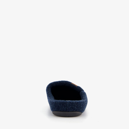 Heren instap pantoffels blauw