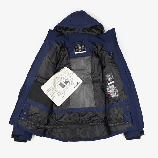 Heren ski-jas 8000 mm waterkolom blauw