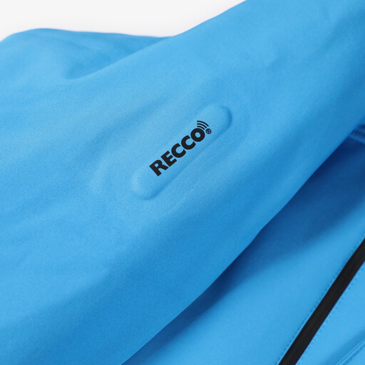 Heren softshell ski-jas 8000 mm waterkolom blauw