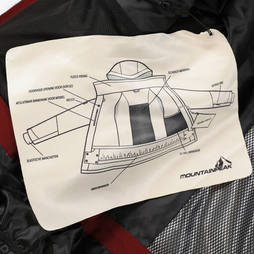 Heren softshell ski-jas 10000 mm waterkolom