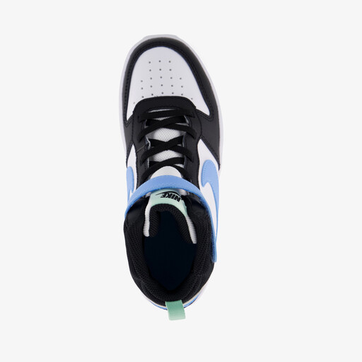 Court Borough Mid 2 hoge sneakers wit zwart