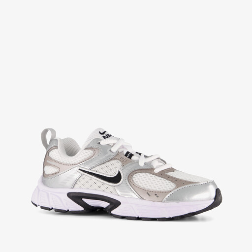 V5 RNR Lace (PS) meisjes sneakers wit zilver