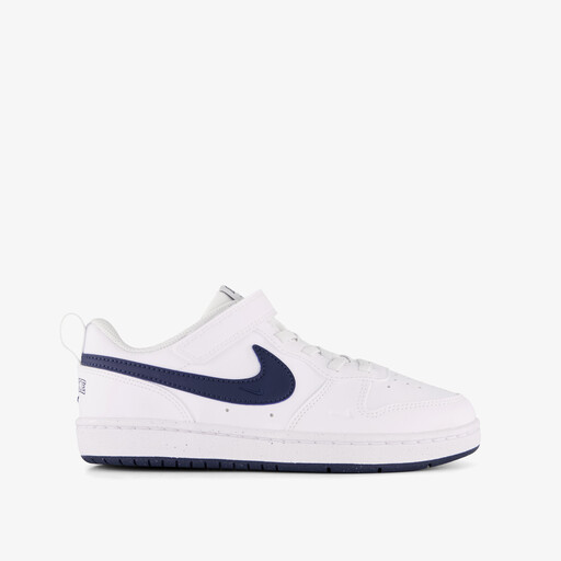 Court Bordough Low jongens sneakers wit blauw