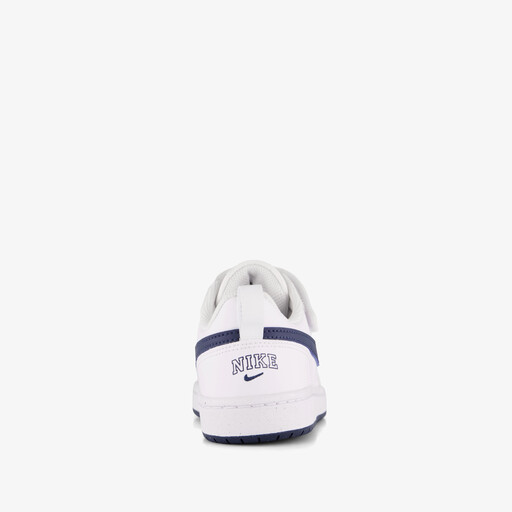 Court Bordough Low jongens sneakers wit blauw
