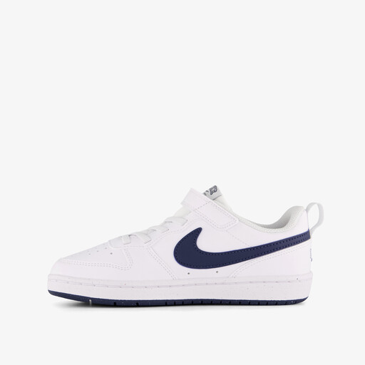 Court Bordough Low jongens sneakers wit blauw