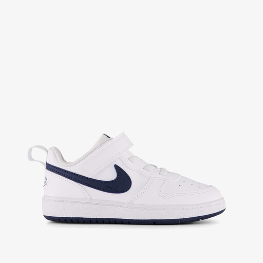 Court Bordough Low jongens sneakers wit blauw