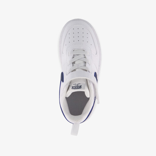 Court Bordough Low jongens sneakers wit blauw