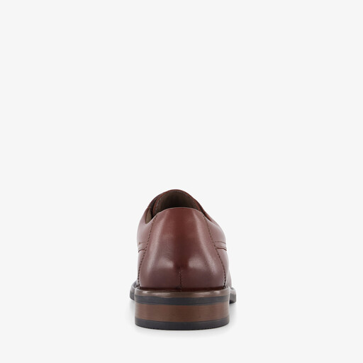 Leren heren veterschoenen bruin