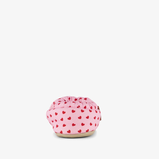 Sweetheart kinder pantoffels met hartjes roze