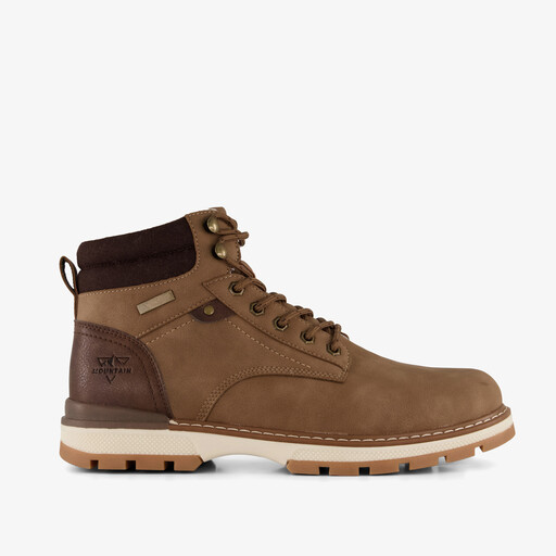 Gevoerde heren veterboots bruin