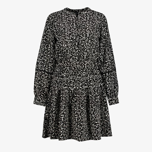 Dames jurk met witte print