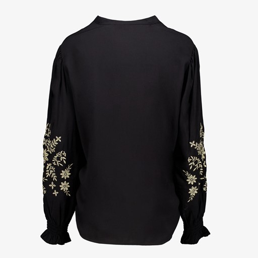 Dames blouse met geborduurde details