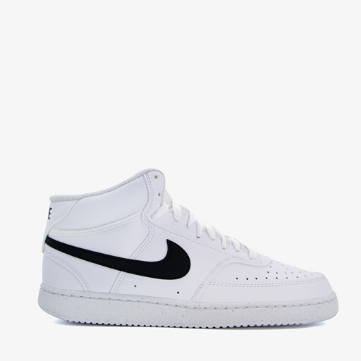Court Vision Mid hoge heren sneakers wit