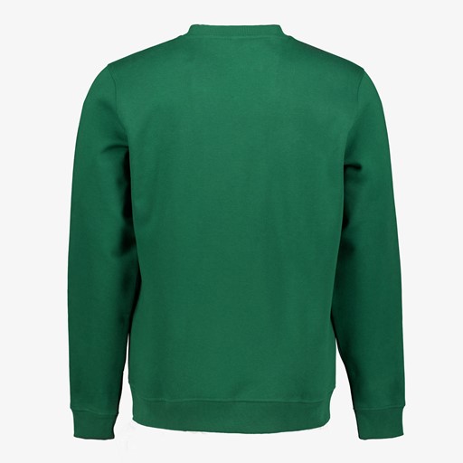 Heren sweater met opdruk groen