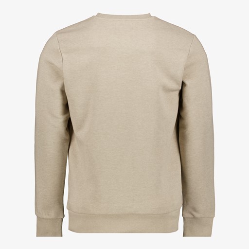 Heren sweater beige