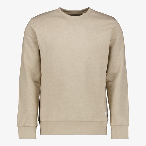 Heren sweater beige