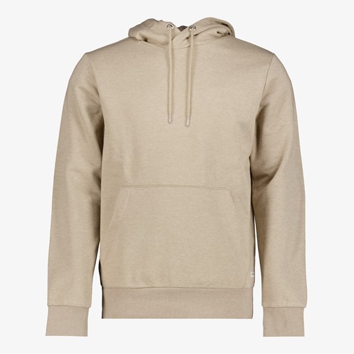Heren hoodie beige