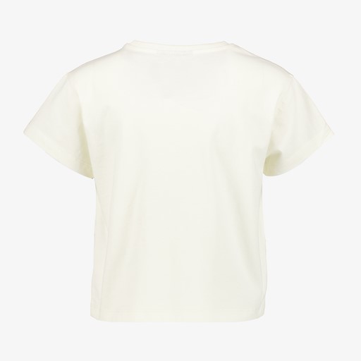 Meisjes T-shirt met geborduurde bloemen