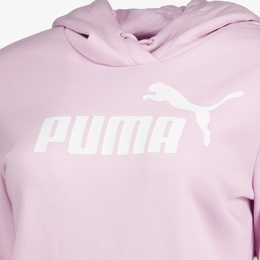 Essentials Logo dames hoodie lichtroze