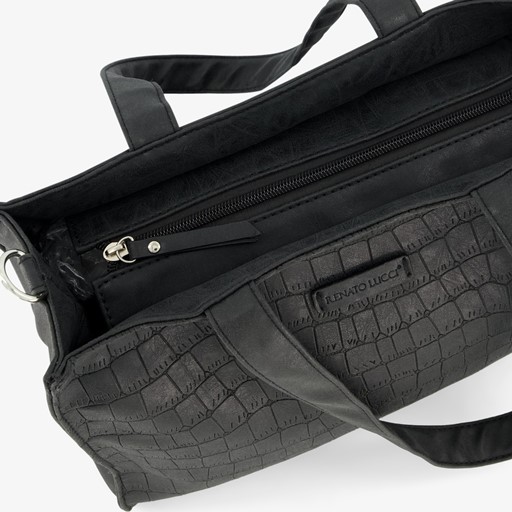 Dames shopper zwart