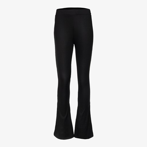 Meisjes flared ribbroek