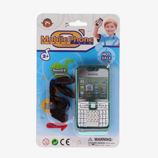 Kinder telefoon met oordopjes