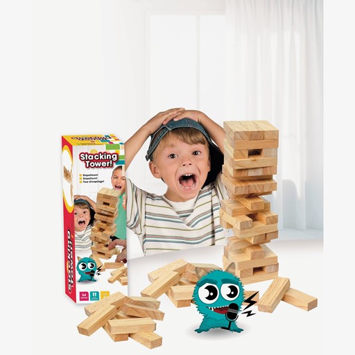 Spel Stapeltoren Hout