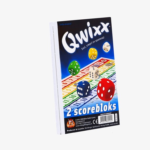 Spel Qwixx Scoreblokken