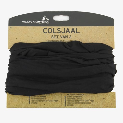 Multifunctionele colsjaal 2-pack