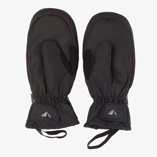 Dames pro softshell skiwanten zwart