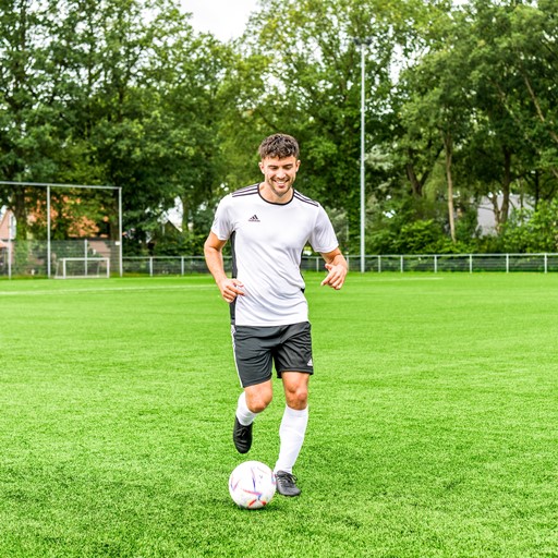 Entrada heren sport T-shirt wit