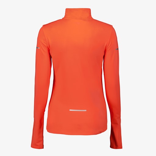Dames hardloop pully oranje