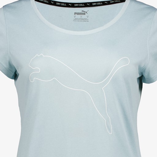 Heather Cat sport dames T-shirt lichtblauw