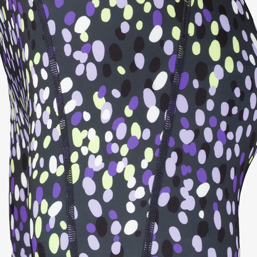 Dames sportlegging zwart met print