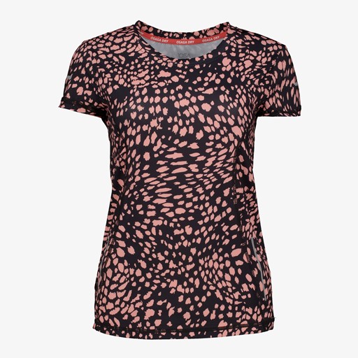 Dry dames hardloop T-shirt met print