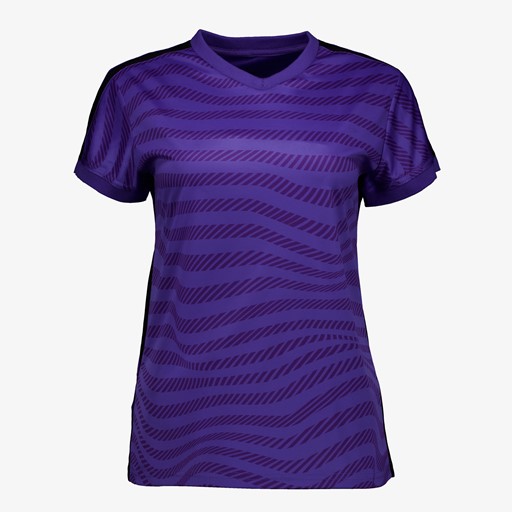 Dry dames voetbal T-shirt paars