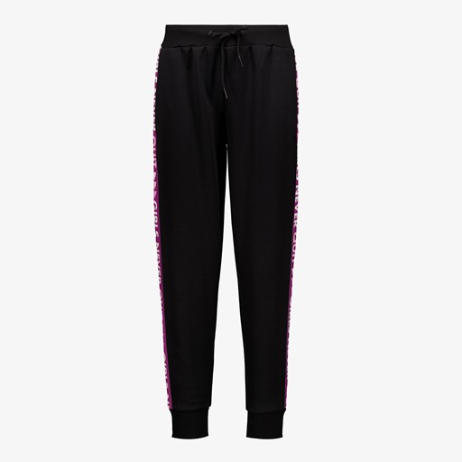 Meisjes trainingsbroek zwart/roze