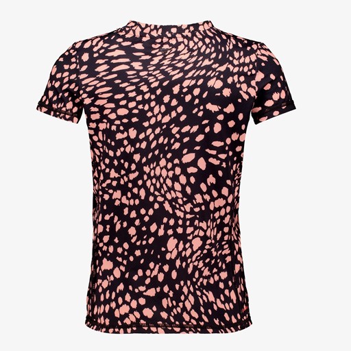 Dry sport meisjes T-shirt met roze print