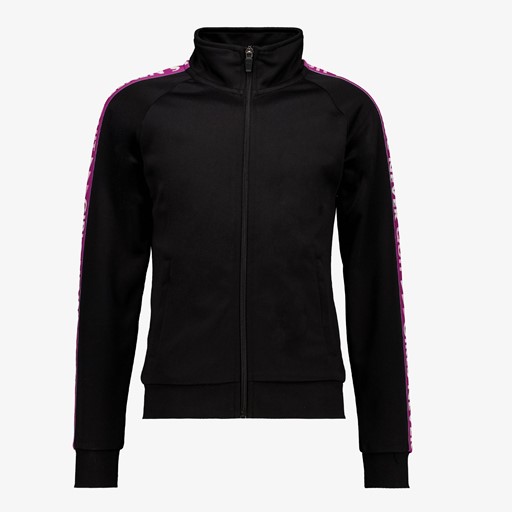 Meisjes sportvest zwart/roze
