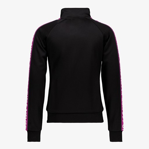 Meisjes sportvest zwart/roze
