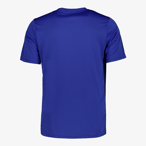 Heren voetbal T-shirt blauw