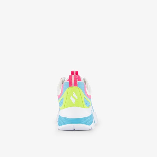 Uno meisjes sneakers wit roze