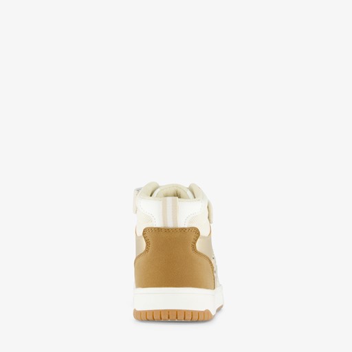 Hoge meisjes sneakers met luipaardprint