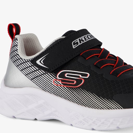 Microspec II kinder sneakers zwart/wit